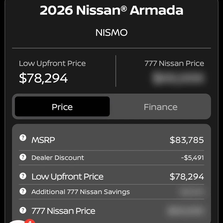 2026 Nissan Armada - Image 5 of 5