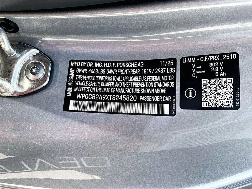 2026 Porsche 992 Carrera GTS - Image 26 of 26