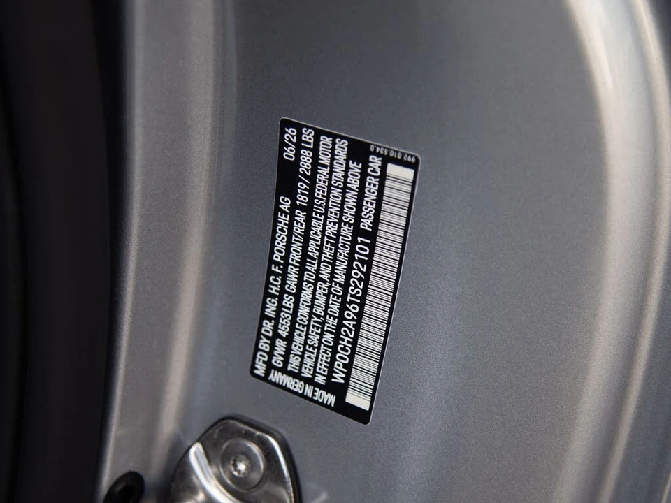 2026 Porsche 992 Carrera 4S - Image 29 of 29