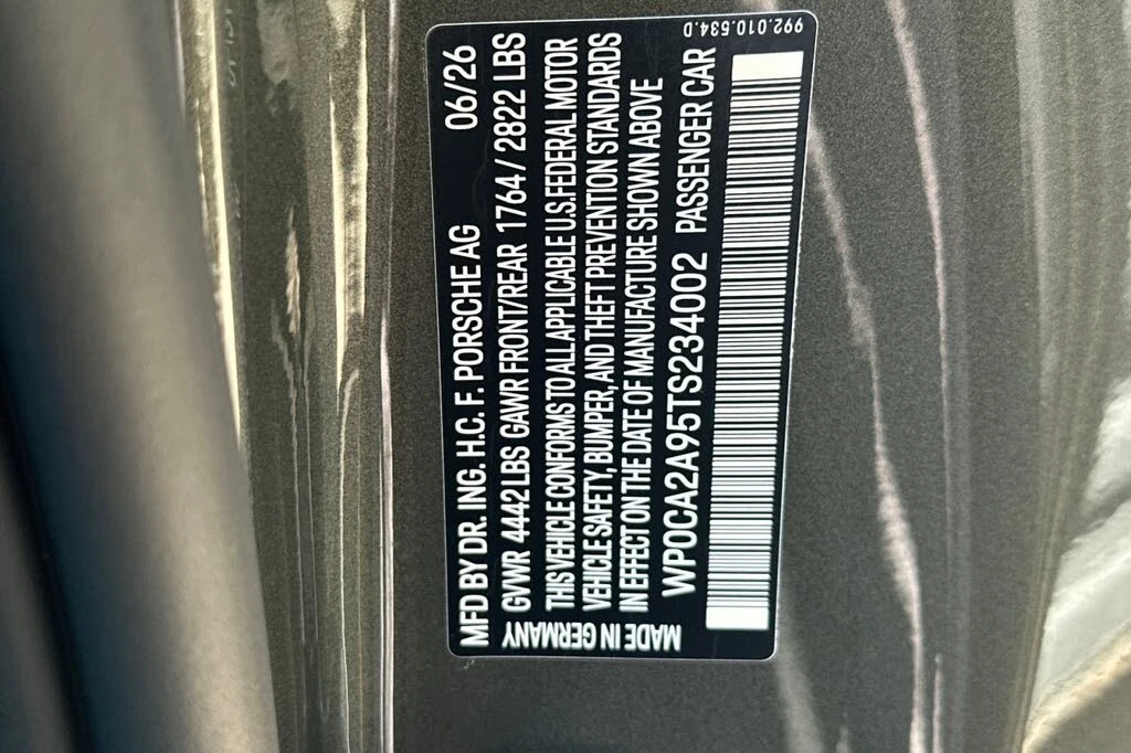2026 Porsche 992 Carrera - Image 28 of 28