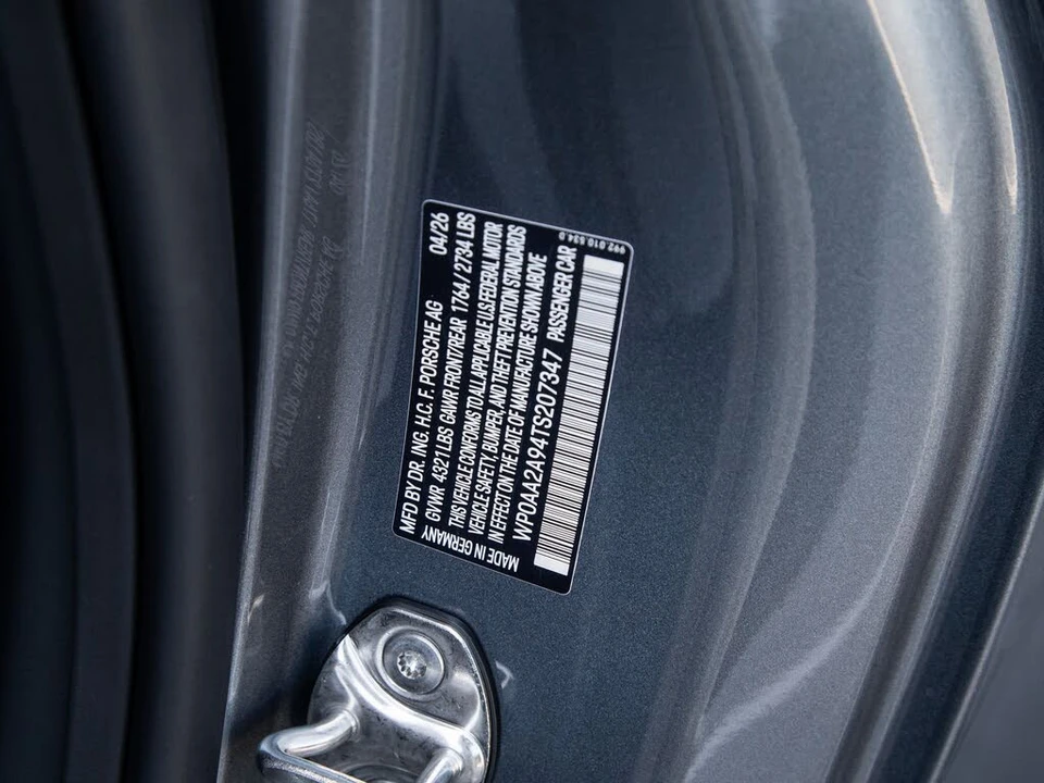 2026 Porsche 992 Carrera - Image 29 of 29