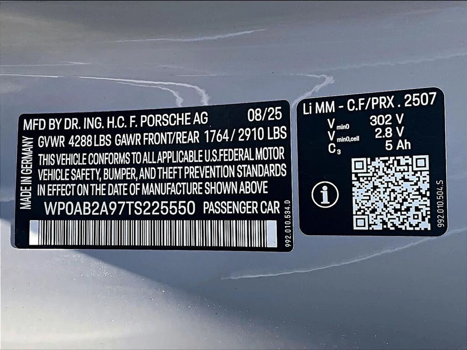 2026 Porsche 992 Carrera GTS - Image 25 of 25