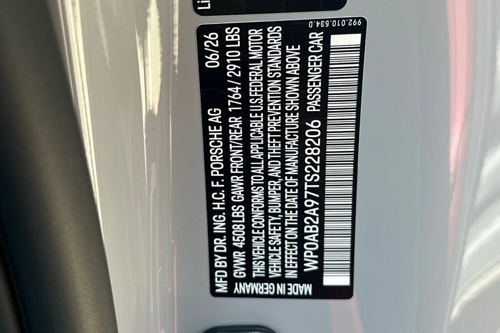 2026 Porsche 992 Carrera GTS - Image 28 of 28