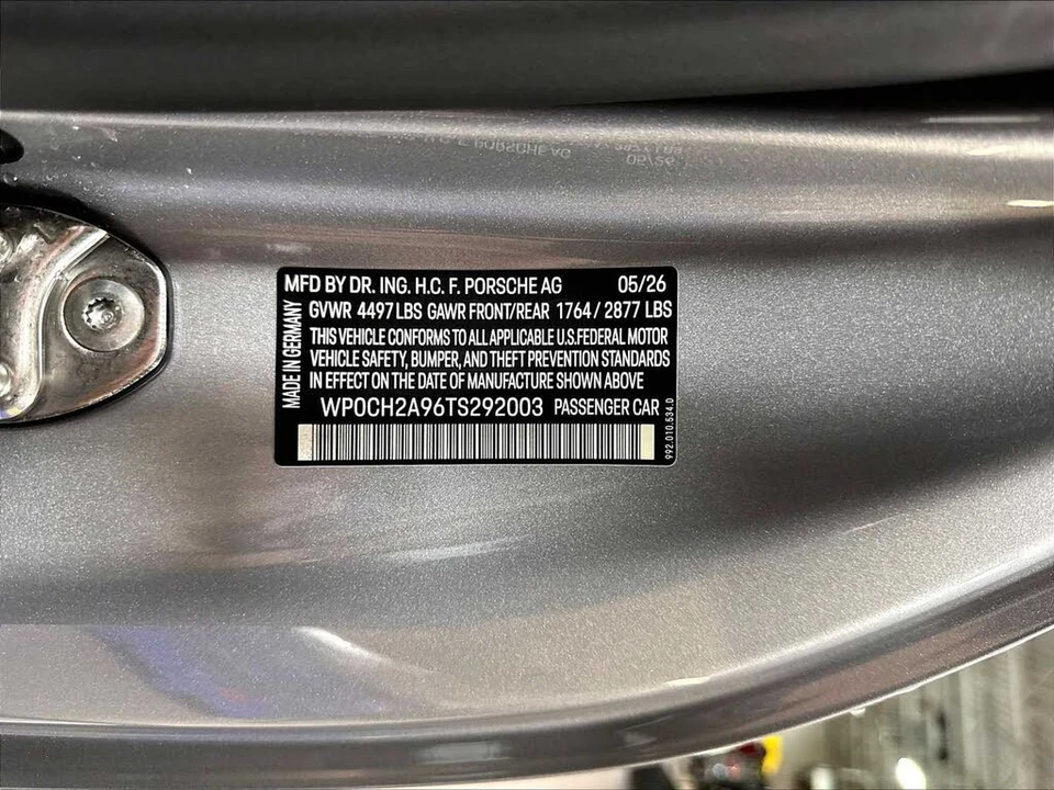 2026 Porsche 992 Carrera S - Image 24 of 31