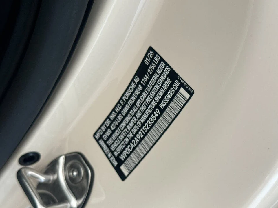 2026 Porsche 992 Carrera T - Image 25 of 25