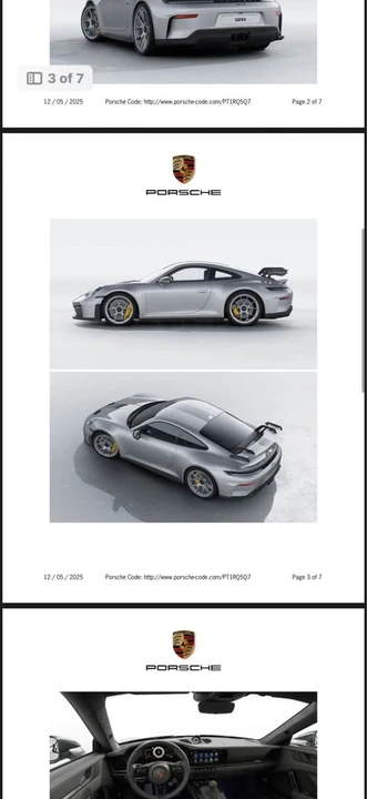 2026 Porsche 992 GT3 - Image 3 of 4