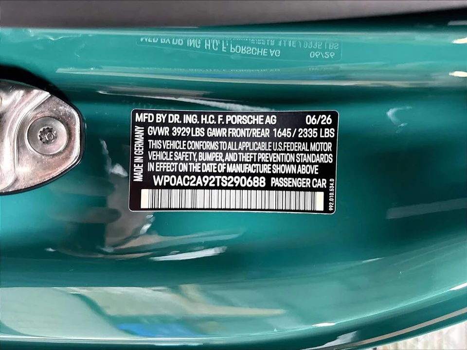 2026 Porsche 992 GT3 - Image 23 of 31