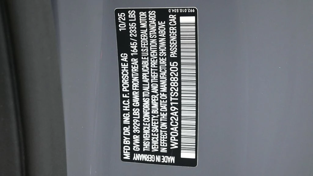 2026 Porsche 992 GT3 - Image 24 of 24