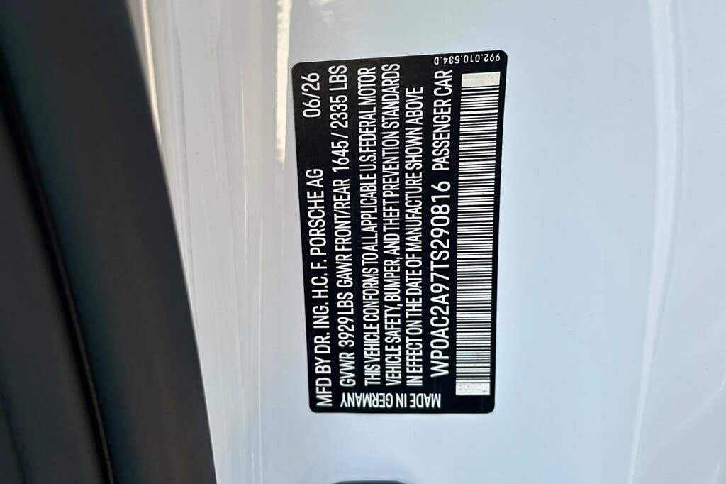 2026 Porsche 992 GT3 - Image 28 of 28