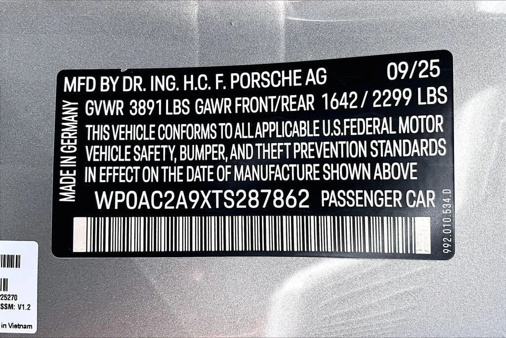 2026 Porsche 992 GT3 - Image 27 of 27