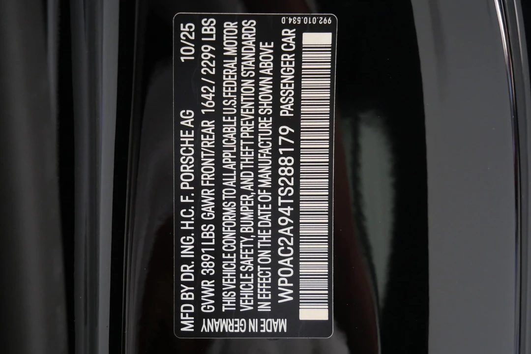 2026 Porsche 992 GT3 - Image 20 of 21