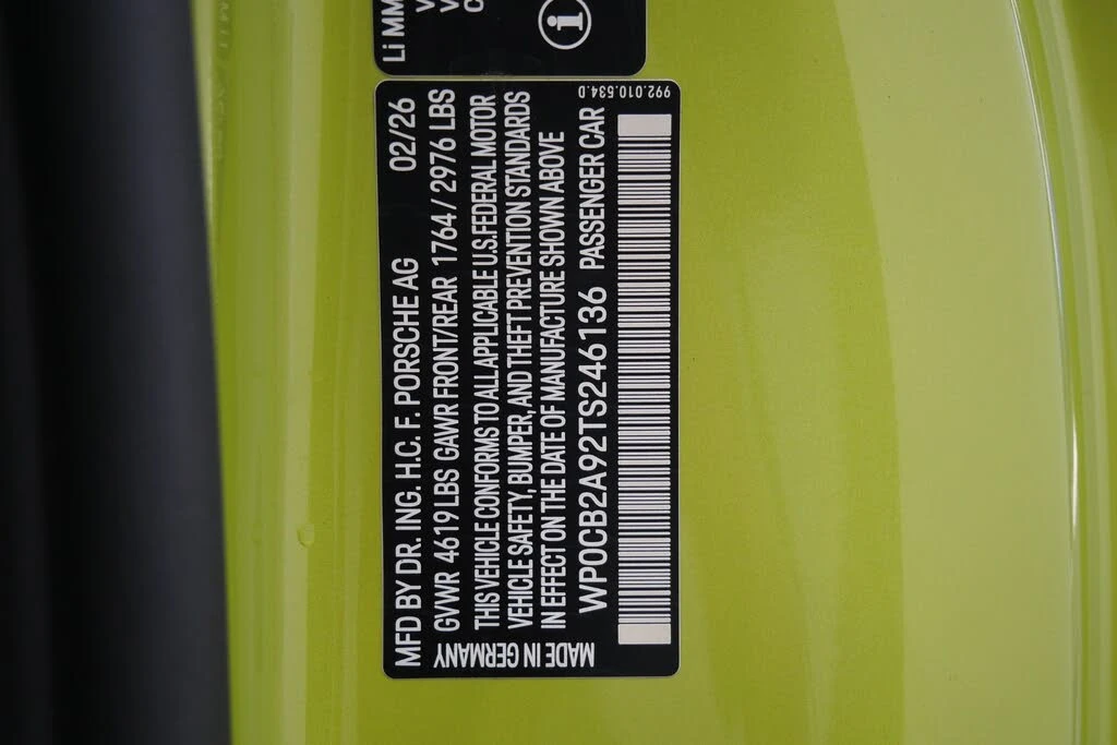2026 Porsche 911 - Image 20 of 31