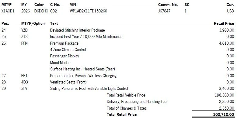 2026 Porsche 9Y0/9Y3 Cayenne Turbo - Image 8 of 8