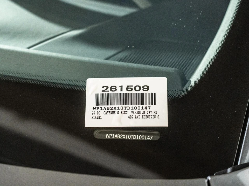 2026 Porsche 9Y0/9Y3 Cayenne S - Image 27 of 27