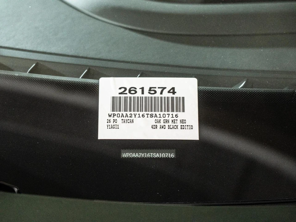 2026 Porsche Taycan - Image 27 of 27