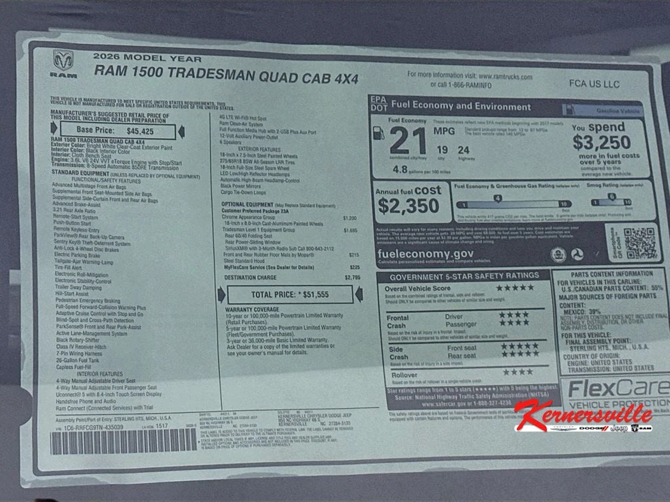 2026 Ram 1500 2nd Gen - Image 20 of 21