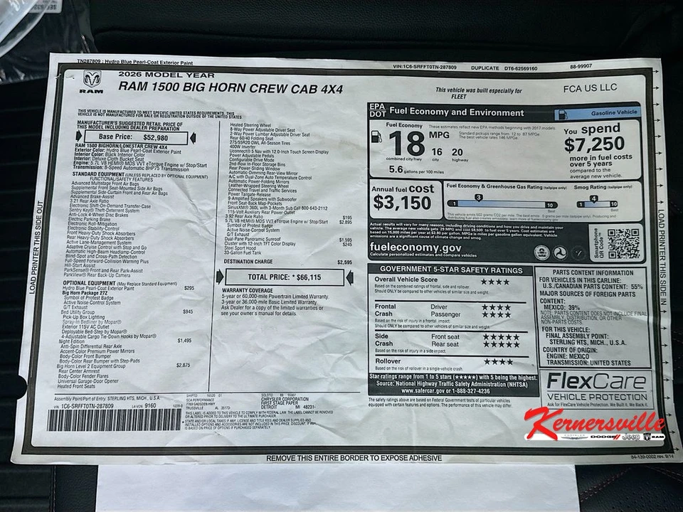 2026 Ram 1500 2nd Gen - Image 17 of 21