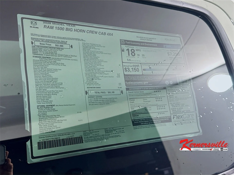 2026 Ram 1500 2nd Gen - Image 21 of 21