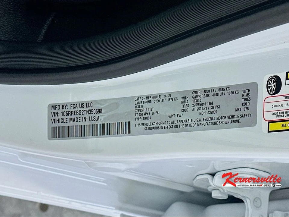 2026 Ram 1500 2nd Gen - Image 18 of 20