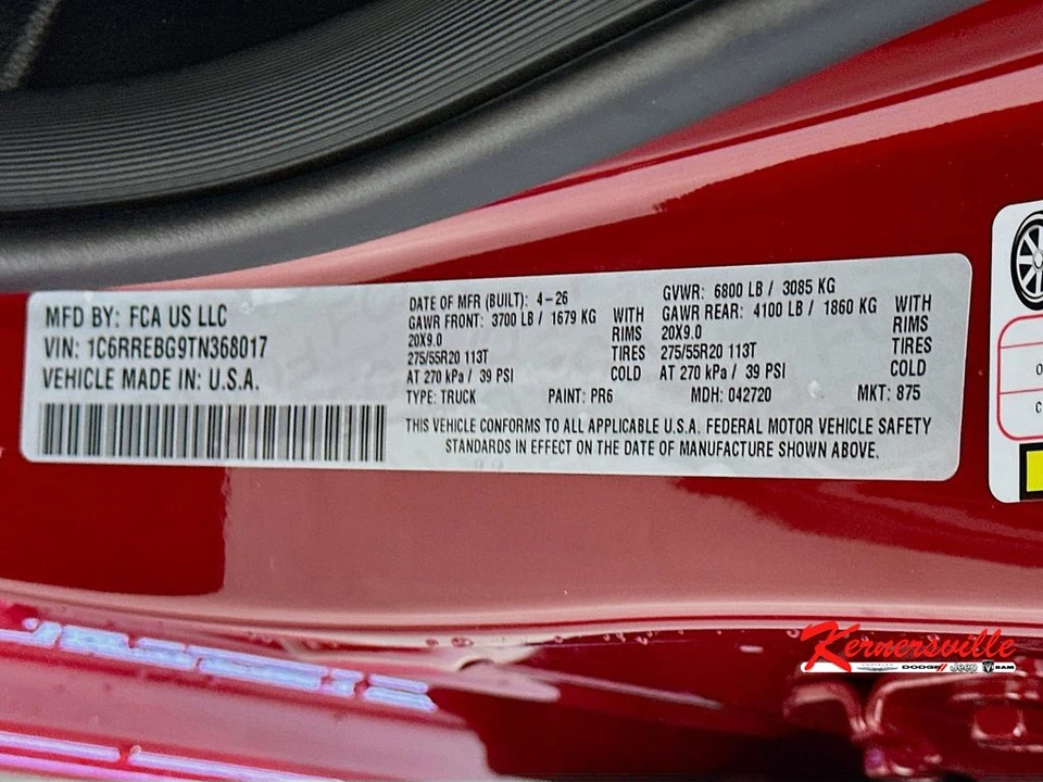 2026 Ram 1500 2nd Gen - Image 18 of 21