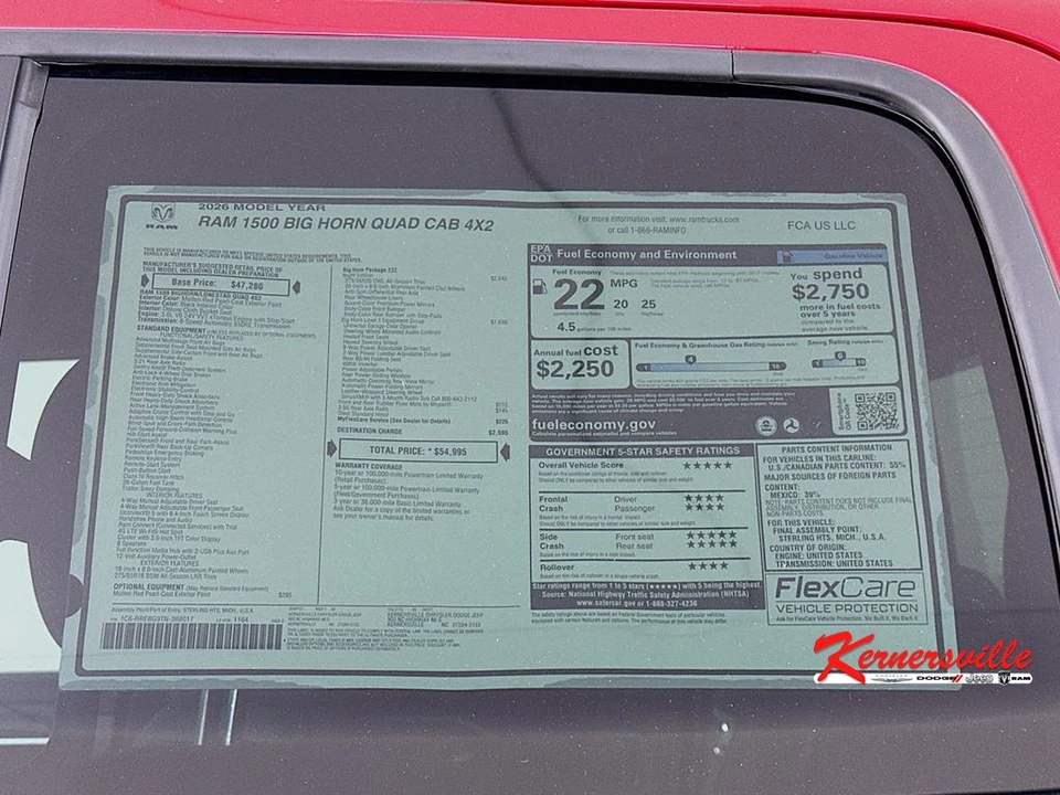 2026 Ram 1500 2nd Gen - Image 20 of 21