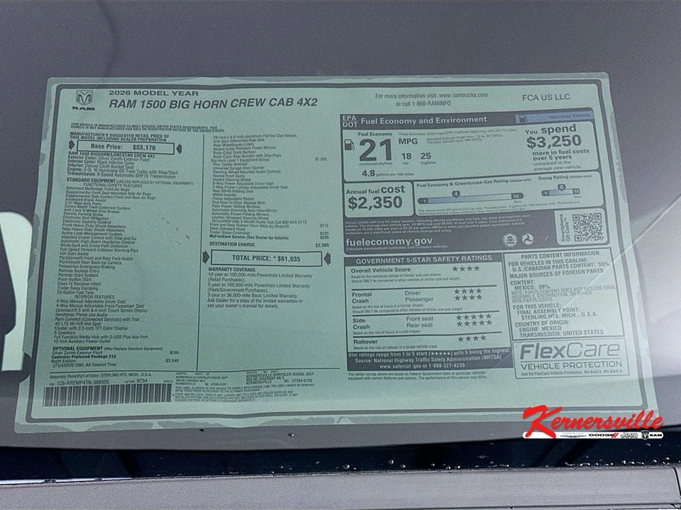 2026 Ram 1500 2nd Gen - Image 20 of 21