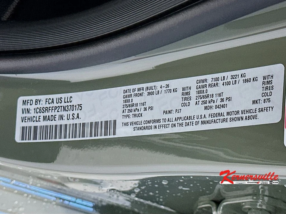2026 Ram 1500 2nd Gen - Image 18 of 21