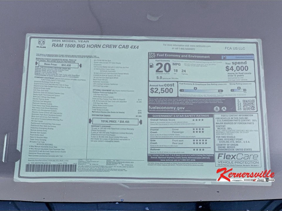 2026 Ram 1500 2nd Gen - Image 21 of 22