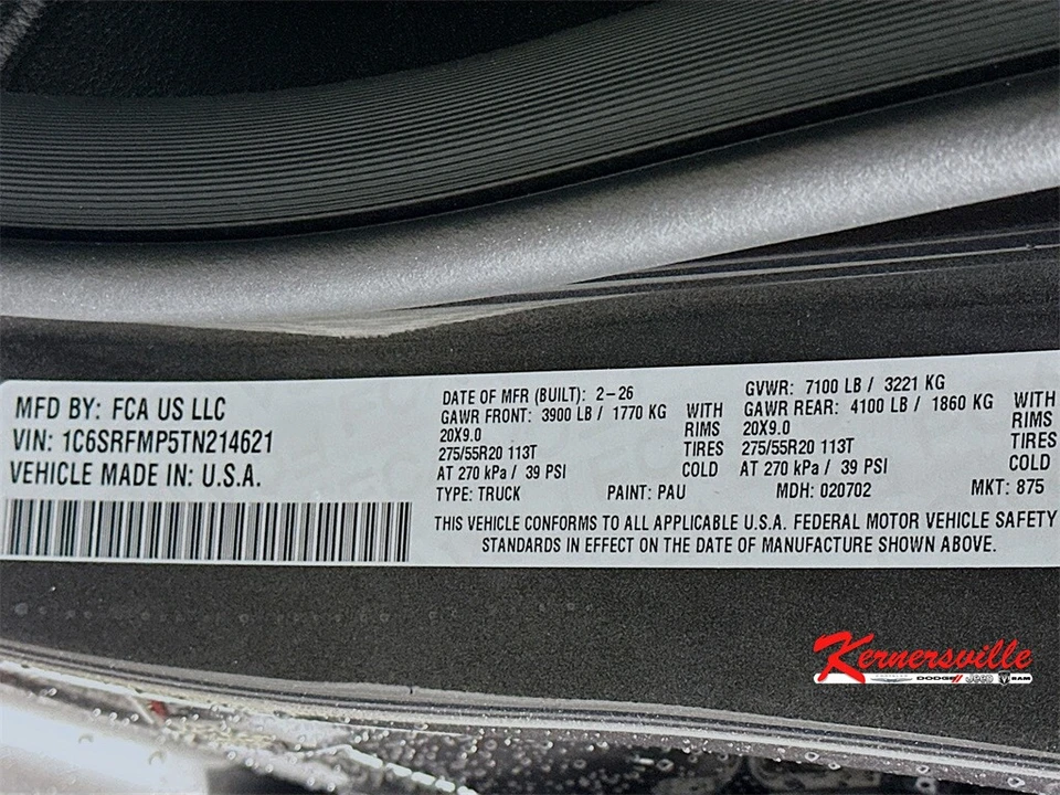 2026 Ram 1500 2nd Gen - Image 19 of 21