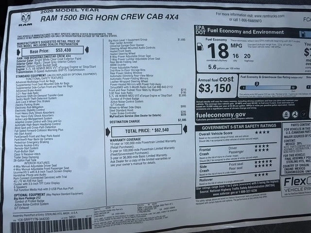 2026 Ram 1500 2nd Gen - Image 30 of 31