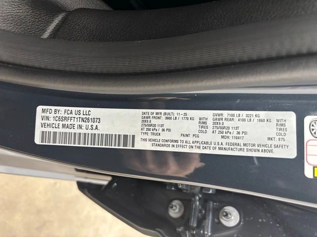 2026 Ram 1500 2nd Gen - Image 26 of 27