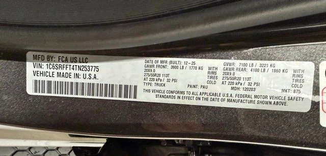 2026 Ram 1500 2nd Gen - Image 24 of 27