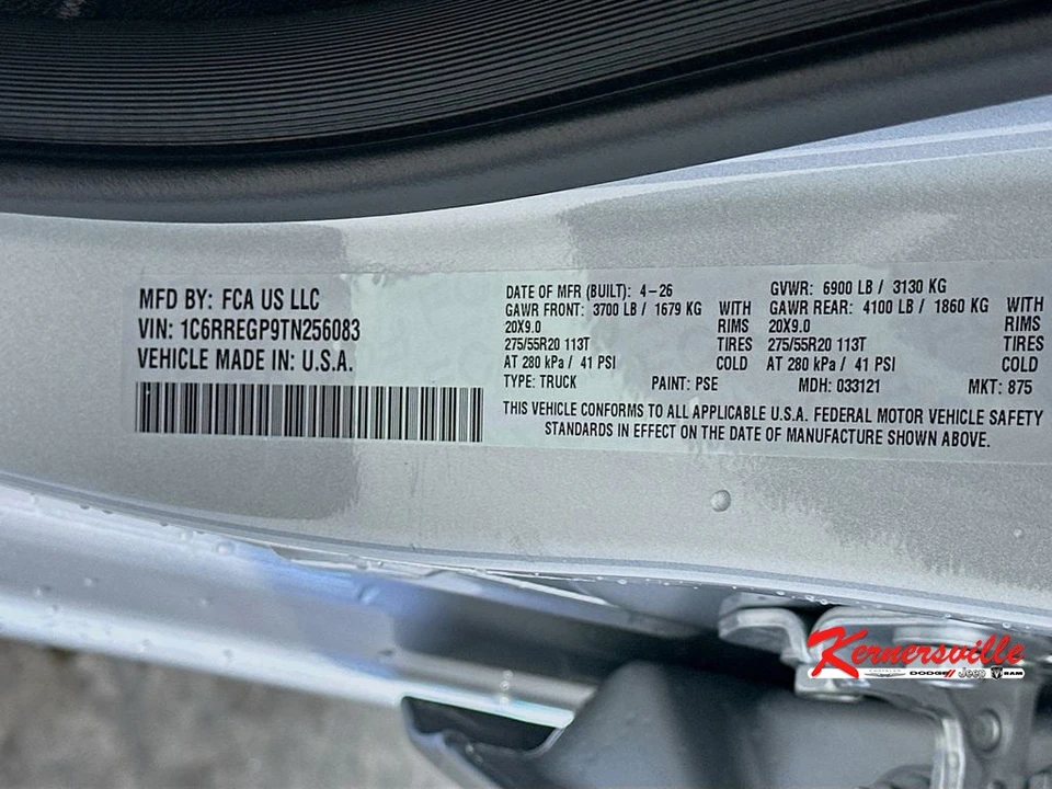2026 Ram 1500 2nd Gen - Image 18 of 21