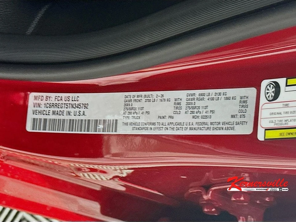 2026 Ram 1500 2nd Gen - Image 19 of 21