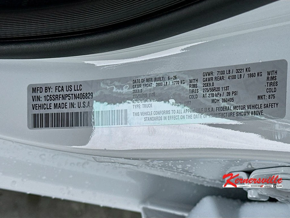 2026 Ram 1500 2nd Gen - Image 18 of 21