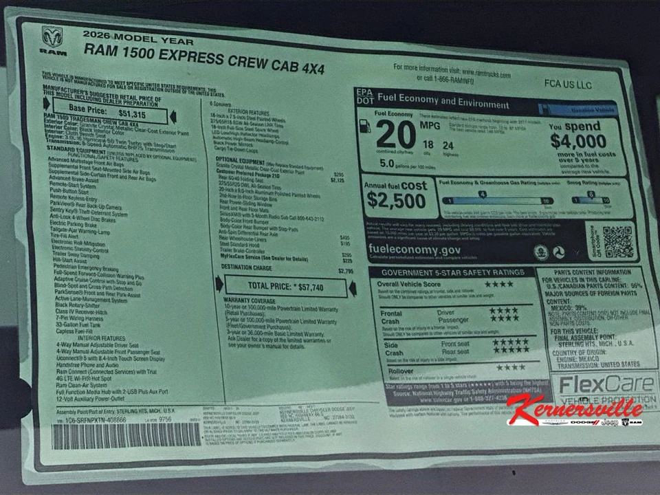 2026 Ram 1500 2nd Gen - Image 20 of 21