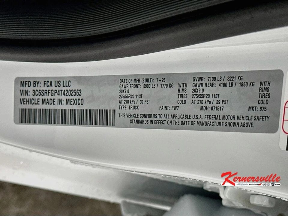 2026 Ram 1500 2nd Gen - Image 18 of 21