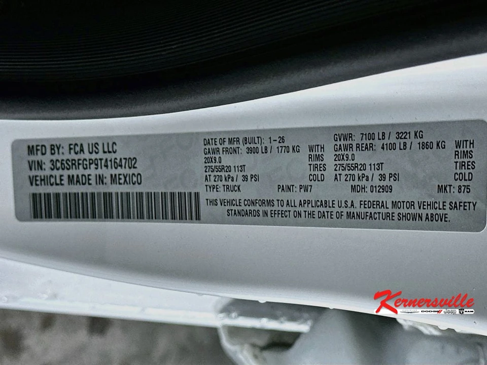 2026 Ram 1500 2nd Gen - Image 18 of 21