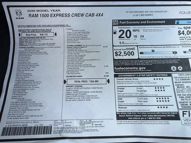2026 Ram 1500 2nd Gen - Image 28 of 30