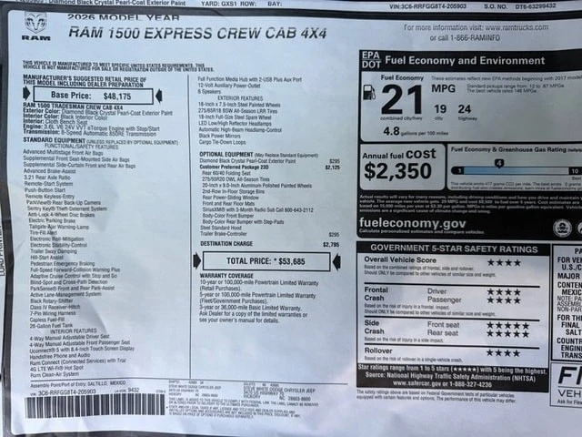 2026 Ram 1500 2nd Gen - Image 27 of 29