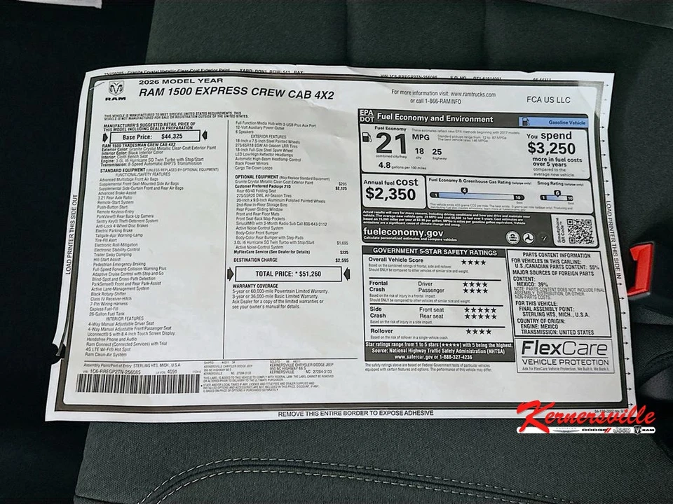 2026 Ram 1500 2nd Gen - Image 21 of 21