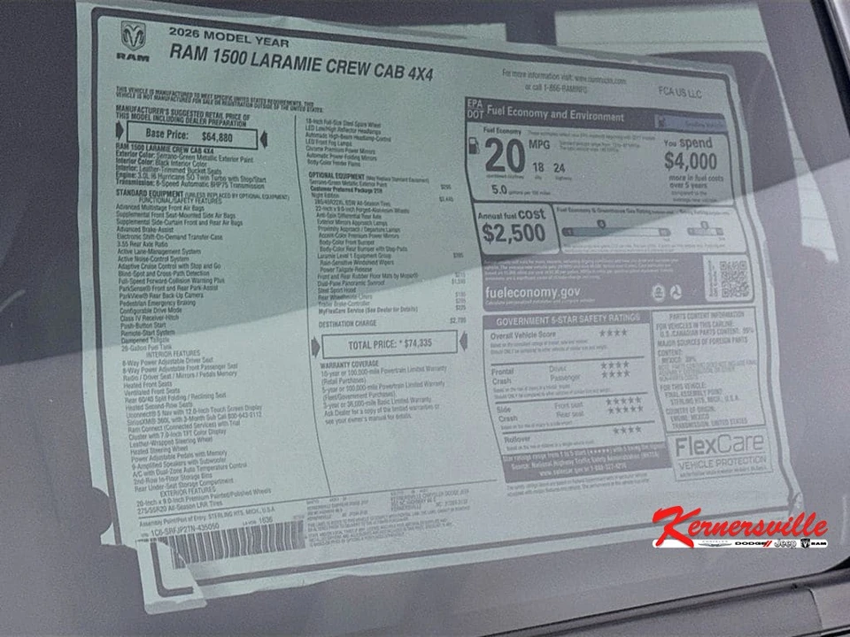 2026 Ram 1500 2nd Gen - Image 21 of 22