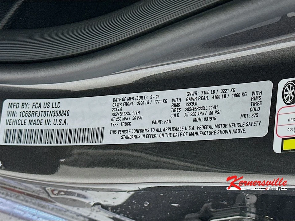 2026 Ram 1500 2nd Gen - Image 18 of 21