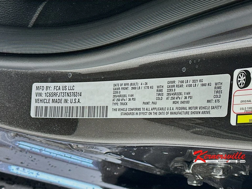 2026 Ram 1500 2nd Gen - Image 19 of 21