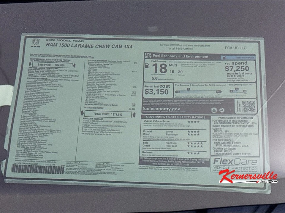 2026 Ram 1500 2nd Gen - Image 20 of 21