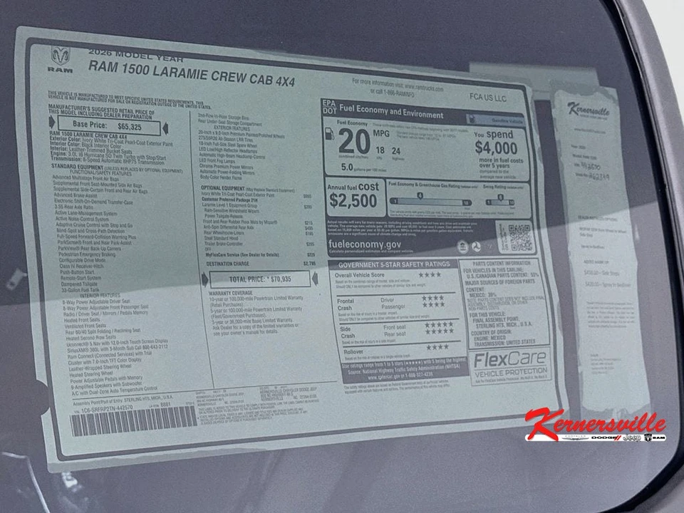 2026 Ram 1500 2nd Gen - Image 20 of 21
