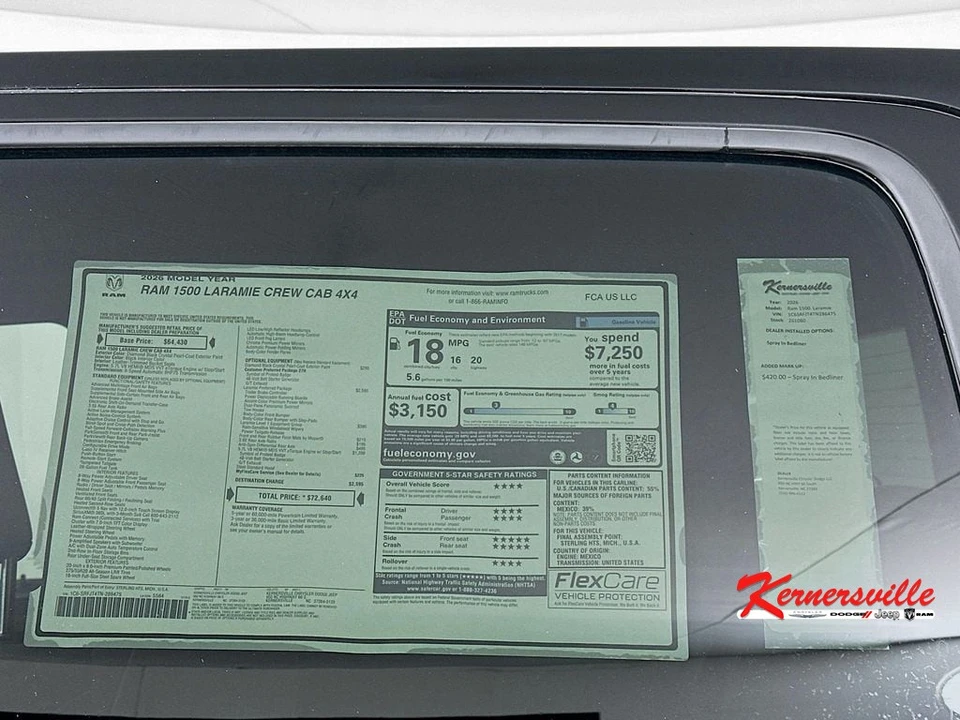 2026 Ram 1500 2nd Gen - Image 21 of 21