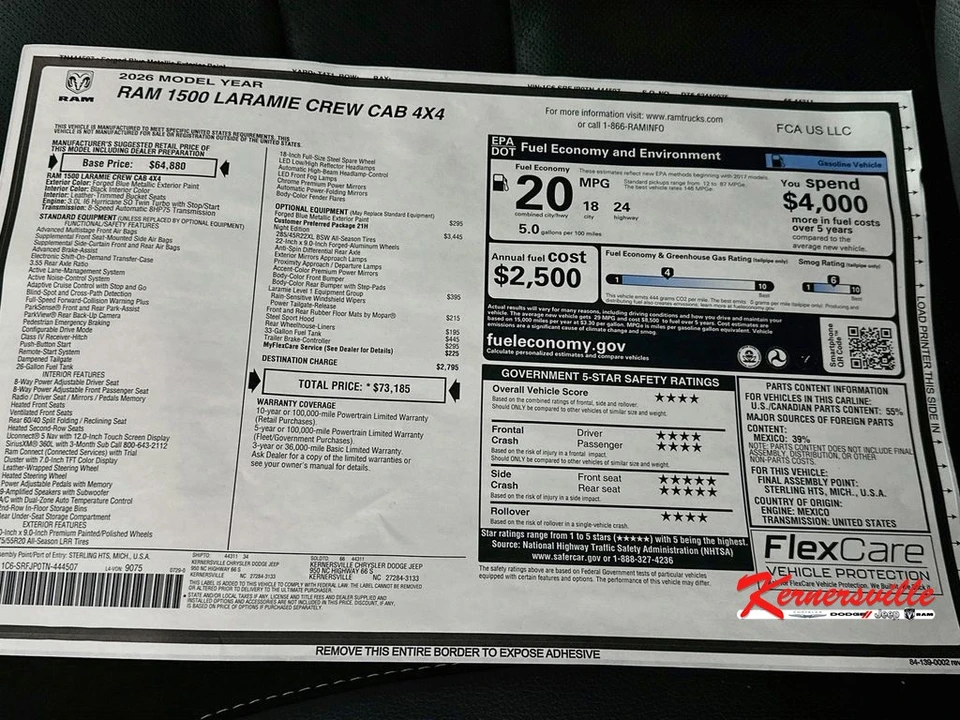2026 Ram 1500 2nd Gen - Image 20 of 21