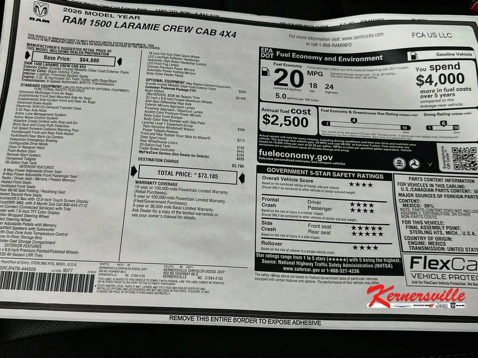 2026 Ram 1500 2nd Gen - Image 20 of 21