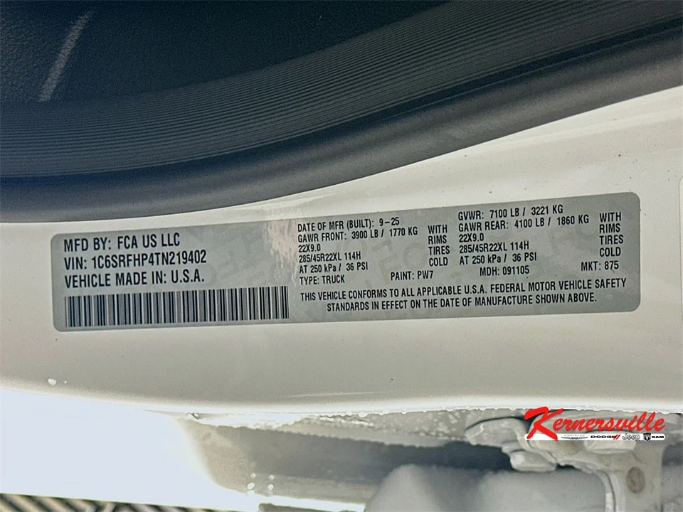 2026 Ram 1500 2nd Gen - Image 19 of 21